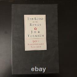 The Lord of the Rings 50th Anniversary Edition by JRR Tolkien Hardcover 1st Ed