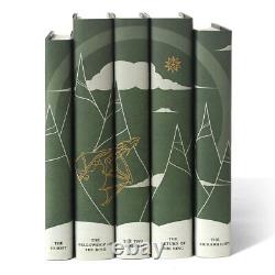 - The Lord of the Rings 5 Volume Book Set Custom Cover Design for J. R. R. To