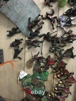 The Lord of the Rings Armies of middle earth huge lot! Play along mini figures