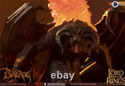 The Lord of the Rings Balrog Figure Statue 11 /w Articulation+Flaming Whip Gift