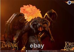 The Lord of the Rings Balrog Figure Statue 11 /w Articulation+Flaming Whip Gift