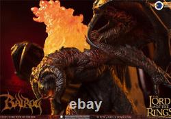 The Lord of the Rings Balrog Figure Statue 11 /w Articulation+Flaming Whip Gift