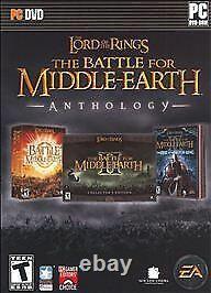 The Lord of the Rings Battle for Middle Earth Anthology DVD-ROM VERY GOOD
