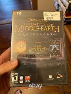 The Lord of the Rings Battle for Middle Earth Anthology PC New Sealed