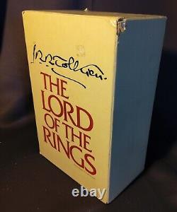 The Lord of the Rings Book Set 1978 Hardcover by Tolkien