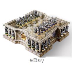 The Lord of the Rings Collector's Chess Set by The Noble Collection Complete Set