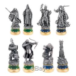 The Lord of the Rings Collector's Chess Set by The Noble Collection Complete Set