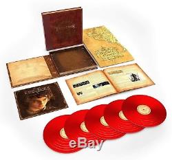 The Lord of the Rings Fellowship of the Ring Vinyl 5x LP Box Set RED New U. S