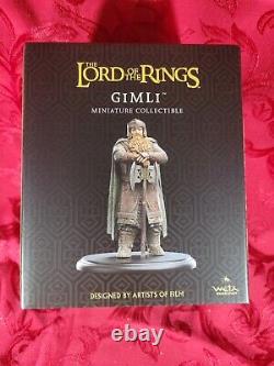 The Lord of the Rings GIMLI Miniature Collectible (2021) Weta Workshop
