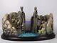 The Lord Of The Rings Gates Of Argonath Gates Of Gondor Scene 10.2''model Statue