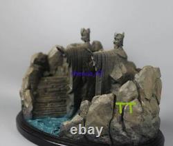 The Lord of the Rings Gates of Argonath Gates of Gondor Scene 10.2''Model Statue