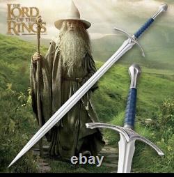 The Lord of the Rings Glamdring Gandalf Sword LOTR with Plaque