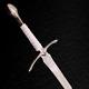 The Lord Of The Rings Glamdring Gandalf White Sword Lotr With Scabbard Best Gift