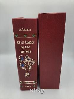 The Lord of the Rings JRR Tolkien? 1965/66 Leather Collector's HMCO Vintage