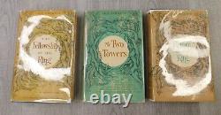 The Lord of the Rings JRR Tolkien 1st AM Eds, RARE Early Print & 17/13 DJ Books