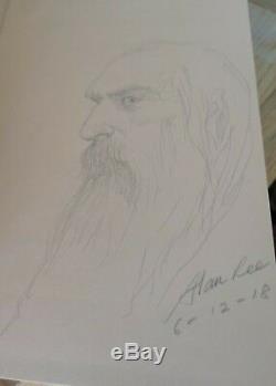 The Lord of the Rings J. R. R. Tolkien Cent Ed SIGNED + LARGE SKETCH by ALAN LEE