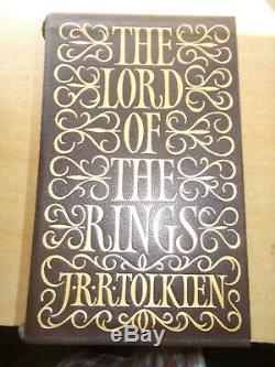 The Lord of the Rings J R R Tolkien Folio Society 2002 Limited Edition