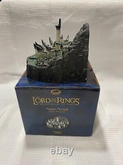 The Lord of the Rings Minas Morgal Polystone Enviroment! #1554/8500. Open Box