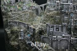 The Lord of the Rings Minas Tirith Diorama Statue Figure Free Shipping