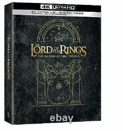 The Lord of the Rings Motion Picture Trilogy GIFTSET (9x 4K Discs, No Digital)