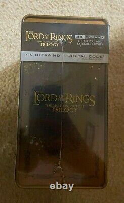 The Lord of the Rings Motion Picture Trilogy STEELBOOK 4K Ultra HD Best Buy