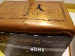 The Lord of the Rings Motion Picture Trilogy Steelbook 4K UHD+ Blu-Ray+ Digital