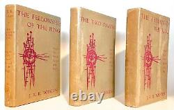 The Lord of the Rings RARE! Reader's Union 1ST EDITION TOLKIEN 1954