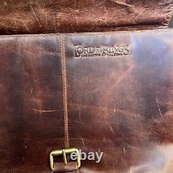 The Lord of the Rings Return Of The King Tooled Leather Messenger Bag Rare Promo