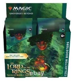 The Lord of the Rings Tales of Middle-Earth Collector Booster Box Ships Fast
