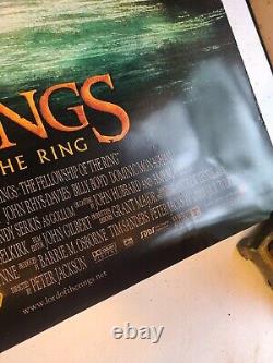 The Lord of the Rings The Fellowship of the Ring 2001 Original 27X40