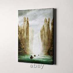 The Lord of the Rings The Fellowship of the Ring Gates Argonath Canvas Art Print