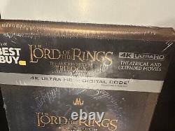 The Lord of the Rings The Motion Picture Trilogy 4k Steelbook Dinged