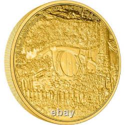 The Lord of the Rings The Shire Gold $25 Proof 2022 Niue COA SKUOPC23