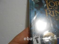 The Lord of the Rings The Two Towers (PlayStation 2, PS2 2002) Black Label NEW