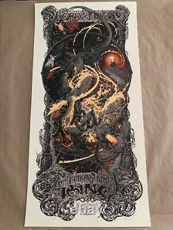 The Lord of the Rings Trilogy Aaron Horkey Regular Signed Set Mondo poster print