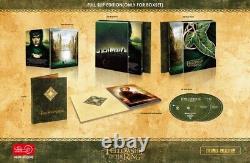 The Lord of the Rings Trilogy HDzeta Gold Label Steelbook 1-Click Leather Box