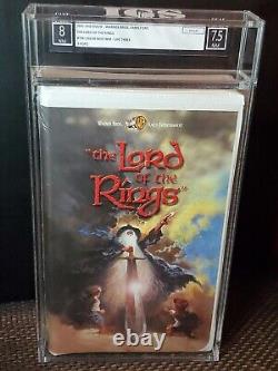 The Lord of the Rings (VHS, 2001 Warner Home Video) IGS Graded 8.0-7.5