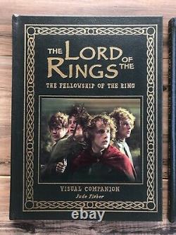 The Lord of the Rings Visual Companion EASTON PRESS 3 Volumes