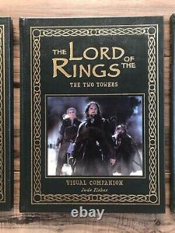 The Lord of the Rings Visual Companion EASTON PRESS 3 Volumes