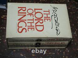 The Lord of the Rings by JRR Tolkien, 1965 2nd edition in box 16th printing VG