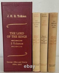 The Lord of the Rings by J. R. R. Tolkien 1st edition set