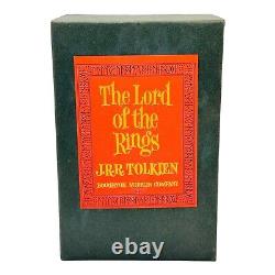 The Lord of the Rings by J. R. R. Tolkien 3 Volume Set With Slip Case 1965 Ed UNREAD