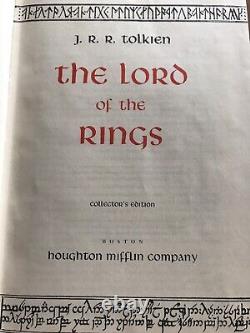 The Lord of the Rings by J. R. R. Tolkien (Hardcover, Collector's Special Ed.)