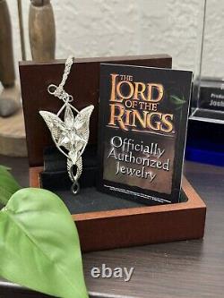 The Noble Collection Lord of the Rings Arwen Evenstar Sterling Silver