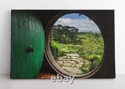 The Shire Bag End Hobbit Hole LOTR Framed Canvas Photo Print Lord of The Rings