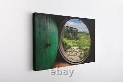 The Shire Bag End Hobbit Hole LOTR Framed Canvas Photo Print Lord of The Rings