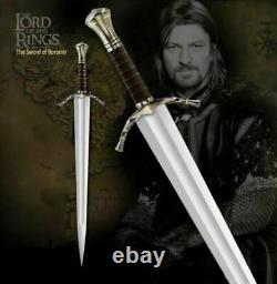 The Sword Of Boromir With Leather Sheath Lord of the Rings Replica Sword