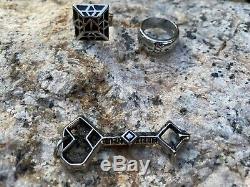 Thorin Oakenshield Lord of the Rings Hobbit Lot of Rings and Key Combo LOTR