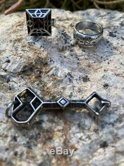 Thorin Oakenshield Lord of the Rings Hobbit Lot of Rings and Key Combo LOTR
