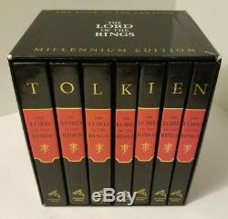 Tolkien Lord of the Rings Millennium Edition HC Set, Houghton Mifflin, 7 Vols